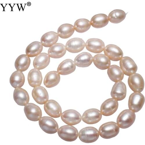 Pink Wholesale Pearls Cultured Potato Freshwater Pearl Beads Natural For Jewelry Making DIY Necklace Bracelet Accessories