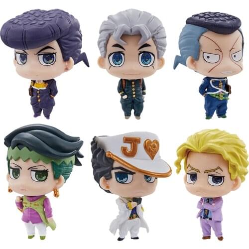 Bandai Genuine Gacha JoJos Bizarre Adventure Higashikata Josuke, Rohan Kishibe, Kira Yoshikage Action Figure Toy