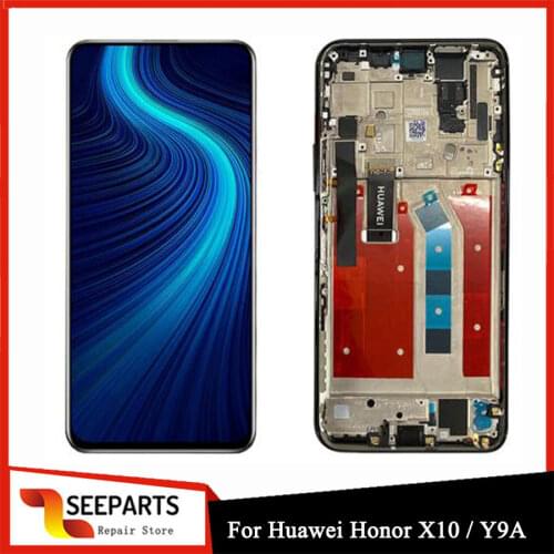 Original For Huawei Honor X10 LCD Display+Touch Screen Digitizer Assembly Replacement Parts Huawei Y9A X10 5G LCD Display