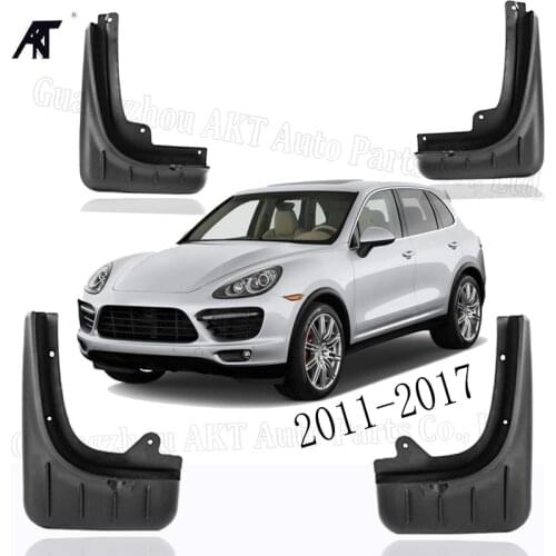 Front Rear Car Mudguards FOR 2011-2017 PORSCHE CAYENNE Mudflap Fender Mud Flaps Guard Splash