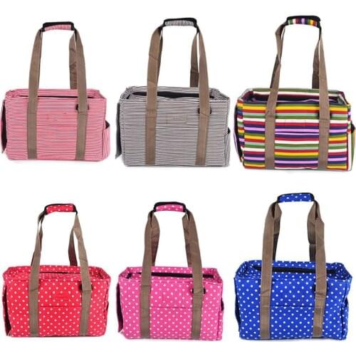 Portable Pet Dog Carrier Bag Canvas Casual Carrying Bag For Dog Cat Travel Shoulder Bags Portable Pet Carrier Breathable Bag