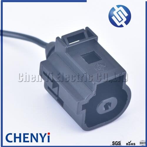 1 pin way female 1J0937081 1J0973081 Wired Pigtail Automotive waterproof Connector Plug For VW Volkswagen AUDI VAG with wires
