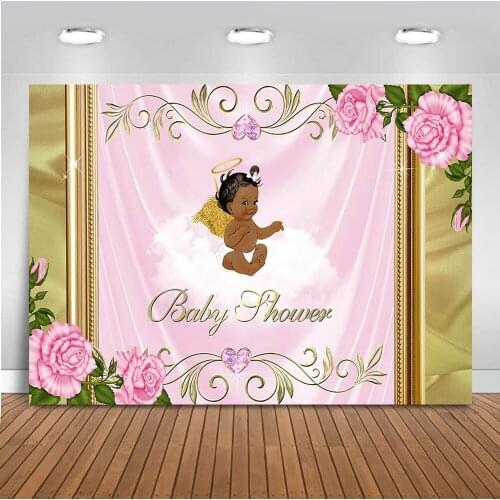 Newborn baby shoewr pink backdrop for photography curtrain rose background for photo booth studio diamond photo studio party