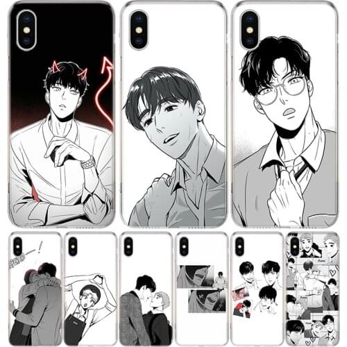 Gay Man Anime Comics Silicon Phone Case For Apple IPhone 11 12 Pro X XR XS Max 7 8 6 6S Plus 7G 6G 5S SE + Pattern Cover Coque S
