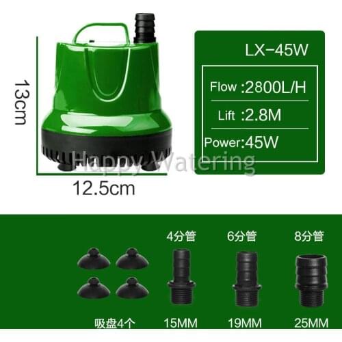 Super Quiet 2800L/H 45W Aquarium Water Pump Submersible Water Pump Free Shipping EU Plug