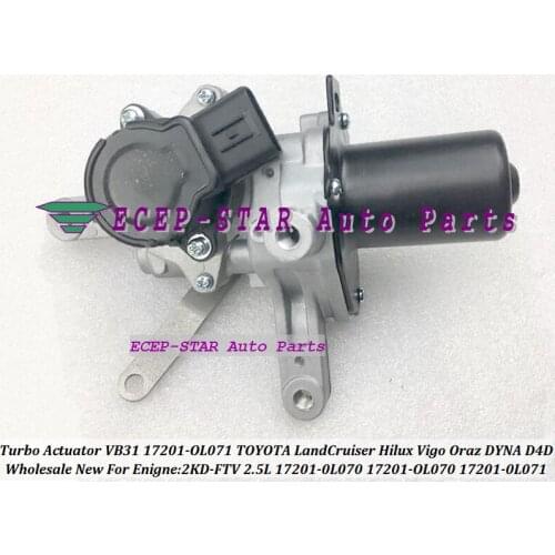 Turbo Electrinic Actuator VB35 17201-30200 17201 30200 1720130200 For TOYOTA HIACE DYNA 1KD 1KDFTV 1KD-FTV D4-D 3.0L Electric