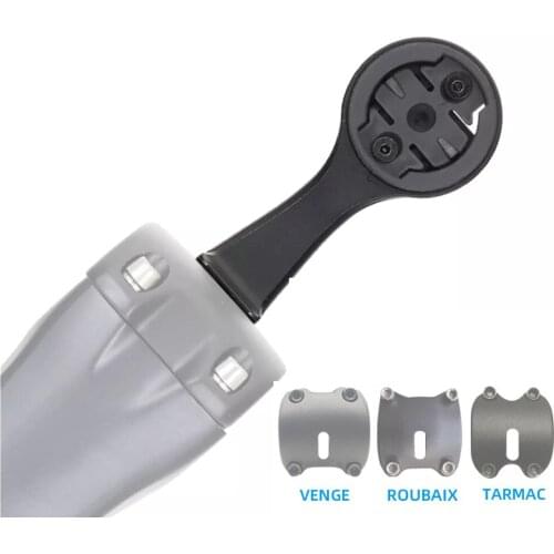New Design Bike Mount Bicycle Extension Alloy Computer Mount Road Bicycle Handlebar Odometer Mount For Garmin Igs Bike Computer