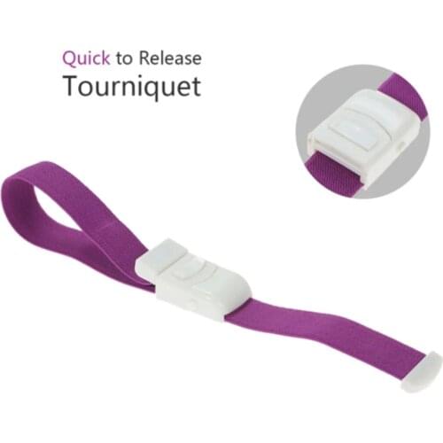 1Pcs Colorful Medical Paramedic Tourniquet Quick Release Buckle Outdoor Sport Emergency For First Aid Medical Nurse General Use