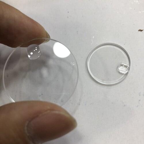 Watch accessories ROL watch glass table mirror table mask glass plane with magnified bead ghost plane glass