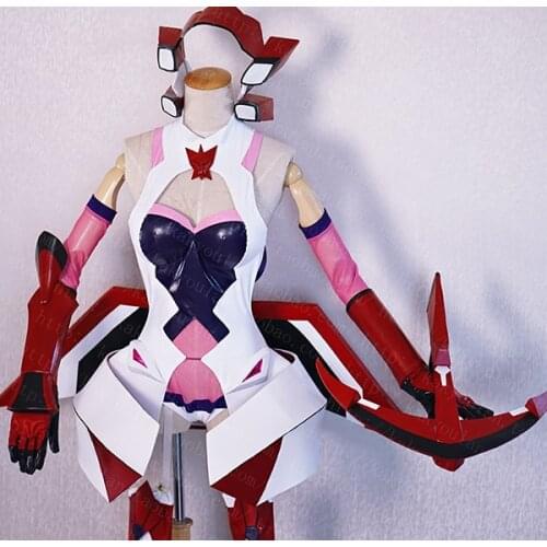 Anime Symphogear cosplay Yukine Chris cosplay costume Full Set custom made/size dress female and props