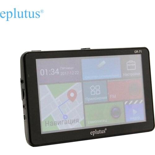 DVR Car Android Video Recorder 3 in 1 with anti radar and GPS for car Auto Registrator Eplutus GR 71 Full HD 7 inch