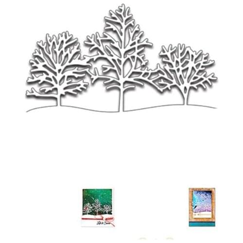 Fir tree Metal Cutting Dies Stencils Scrapbooking Album Paper Decorative Craft Embossing New