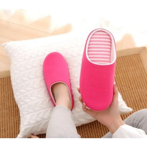 Couple Unisex Home Slippers Men Women Shoes Plush Soft Non-slip Slippers Indoors Anti-slip Warm Winter Floor Bedroom For Women