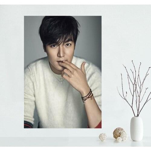 Lee Min Ho Custom Canvas Poster Home Decoration poster cloth fabric Canvas Painting wall poster print