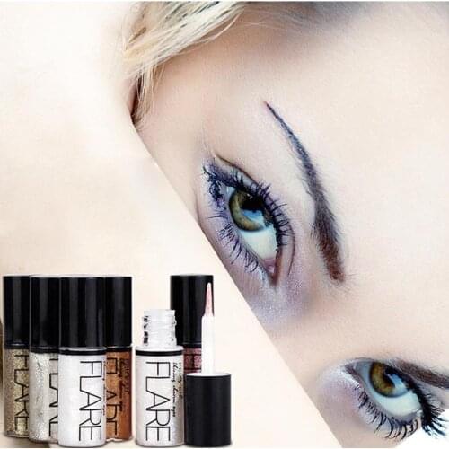 10 pcs/set GlitterLiquid Eyeliner Set Cosmetic Makeup Eyeshadow Waterproof Long Lasting White Gold 5 colors make Up eye liner