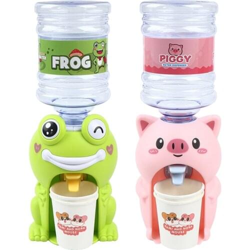 Mini Cartoon Drink Water Dispenser Toy Kitchen Play House Toys Mini Water Dispenser Toy Kitchen Playhouse