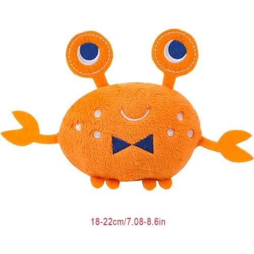 1pc Cartoon Dog Toys Stuffed Squeaking Pet Toy Cute Plush Puzzle For Dogs Cat Chew Squeaker Squeaky Toy Pet Supplies