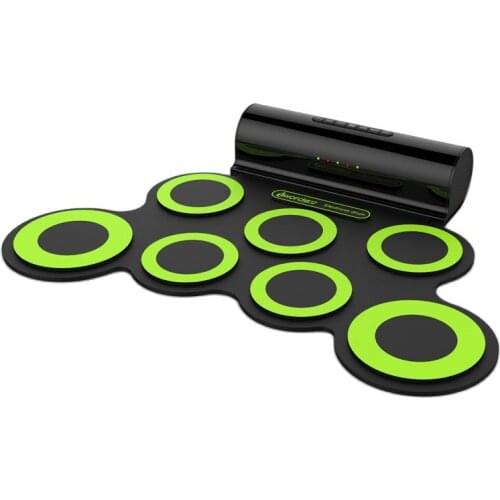 Drum kit educational early education desktop drum portable usb folding hand-rolled electronic drum for children