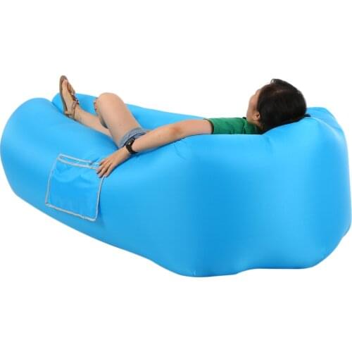 Inflatable Mat Sleeping Couch Self-inflating Air Sofa For Beach Camping Picnic Folding Garden Sofas Lounge Chair Air Bed