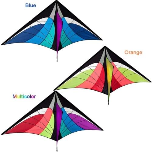 New Stunt Power Kite Outdoor Sport Fun Toys Novelty Dual Line Delta Kite Power Professional Flying Toys Beach Kite Kids Toy Gift