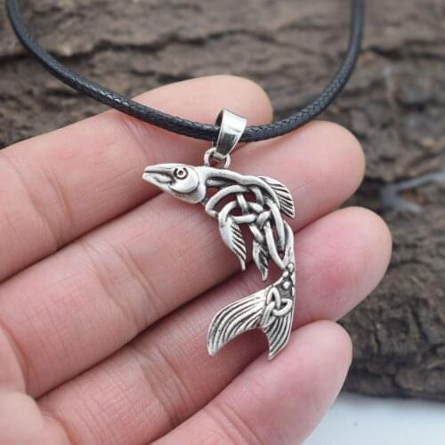 SanLan Celtics fish necklace animal jewelry