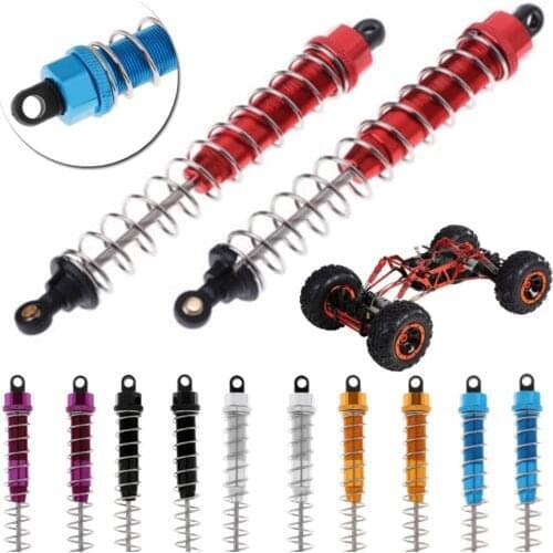 RCTOYFUN 1 Pair 130mm Metal Shock Absorber Damper DIY Upgrade Assembly Accessories For 1/10 RC Crawler Car HSP 94180 D90 4WD 4X4