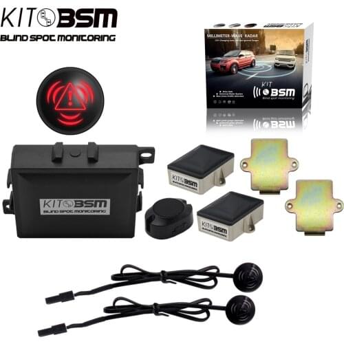 BSA System WITH 24GHZ Microwave Radar BSD BSM Blind Spot Assist warning parking sensor Universal