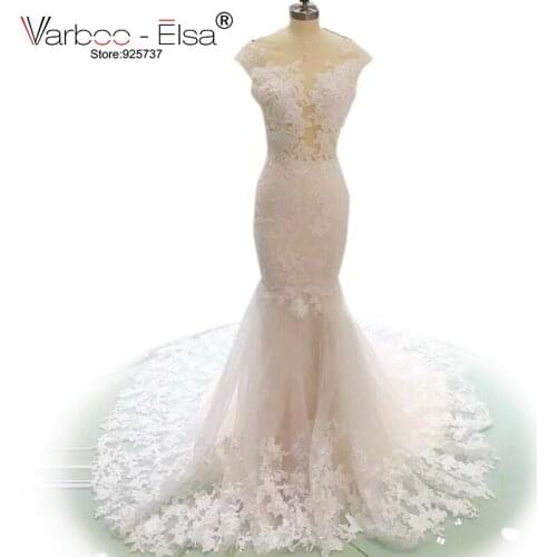 VARBOO_ELSA Mermaid Silhouette Wedding Dresses
