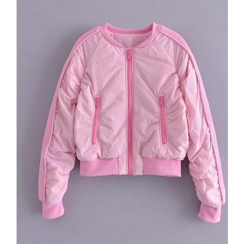 2021 Winter Women Solid Jacket Coat Fashion Oneck Long Sleev Warm Parkas Female Outwear Tops Vintage Cotton Pocket Jacket Куртка