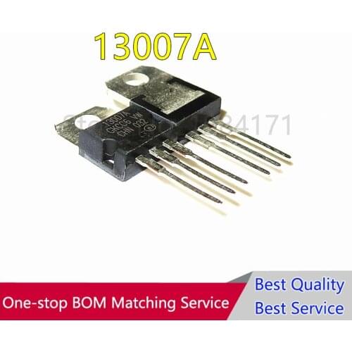 10PCS MJE13007A 13007 13007A TO-220 new and original SILICON NPN SWITCHING TRANSISTOR IC NEW