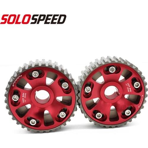 2pcs/set Adjustable Cam Gears Timing Gear pully fit For Honda B-Series B16 B17 B18 DOHC Engine