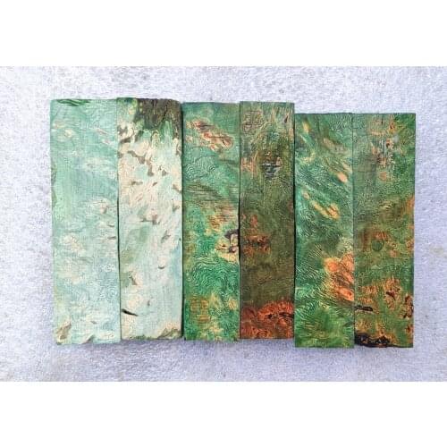 29x29x120mm QG Cyclobalanopsis colorful stabilized burl wood