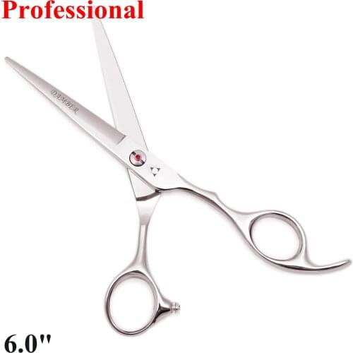 50Pcs 6.0 Hair Scissors 440C Japanese Steel Barber Scissor Professional Hairdressing Thinning Shear Haircut Hairdresser 2003