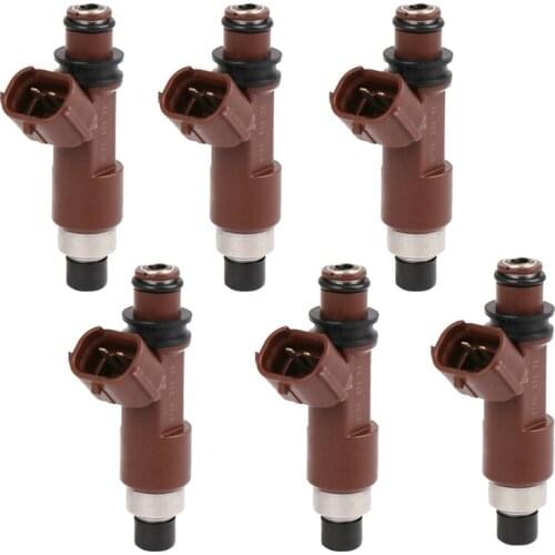 6Pcs Car Fuel Injector for Subaru Outback B9 Tribeca Legacy 2006-2009 3.0L Part Number:16611-AA700