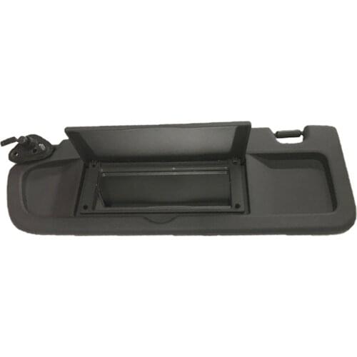 83280-SNA-A01ZA, Car Front Left Driver Sun Visor Assembly, Compatible for Honda Civic, 2006-2011, Dark Gray