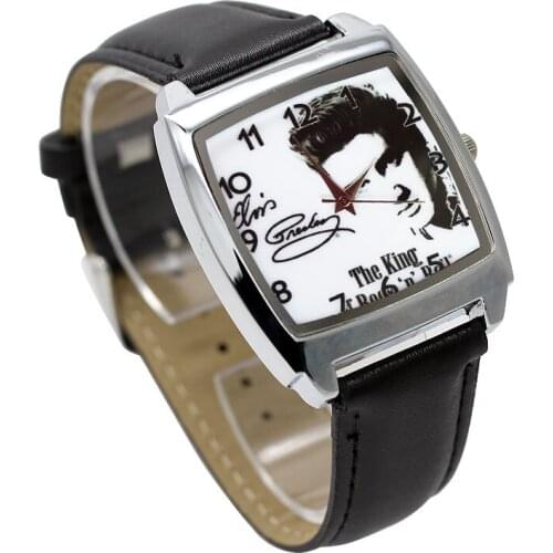 2019 new 3D cartoon cat king quartz leather clock unique large dial boy movement clock pink girl fashion bracelet