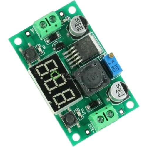 LM2596S DC-DC LM2596 Voltage regulator + Led voltmeter Buck Syhodz converter module DC 4.0-40 to 1.3-37 V