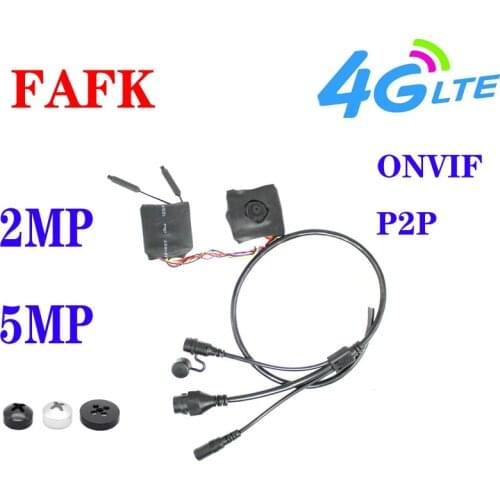 Mini 3G 4G SIM Card IP Camera 1080P 5MP HD Wireless WIFI Indoor Pinhole P2P ONVIF CCTVStarlight low illumi Camera Audio APPCamhi