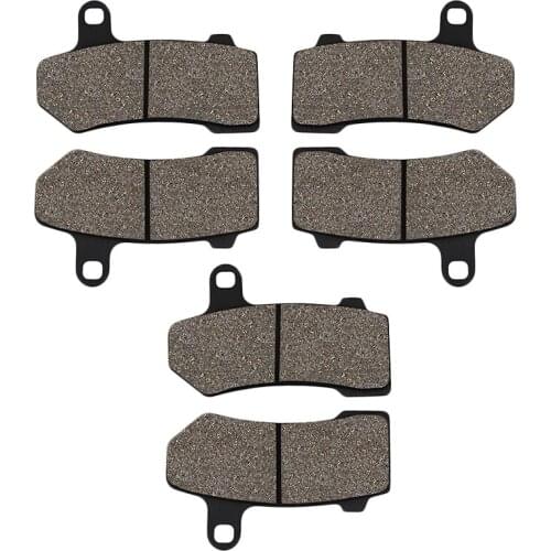 Motorcycle parts Front and Rear Brake Pads for Harley V-Rod Street&Night Rod Muscle 2005-2014 VRSCR VRSCD