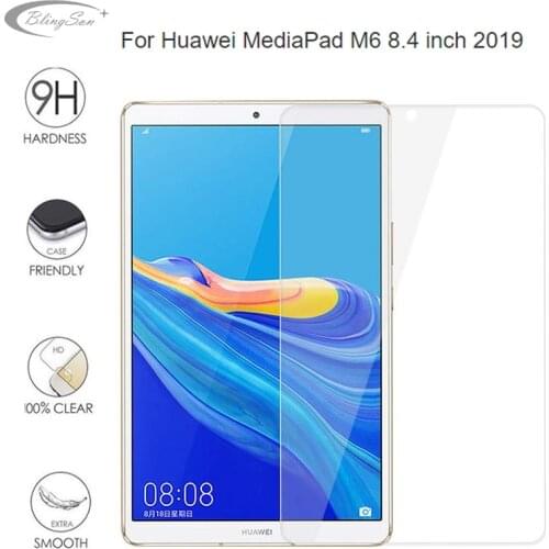 Tempered Glass For Huawei MediaPad M6 8.4 inch 2019 Screen Protector For Huawei Pad M6 8.4 Tablet Protective 9H Glass Guard Film