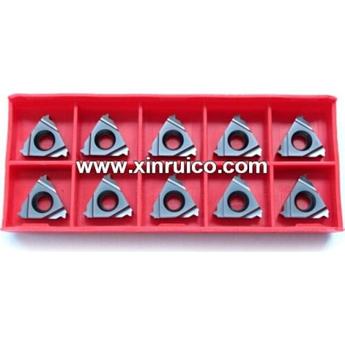 10pcs/lot 16ER14BSPT cemented carbide Threaded tool Threading inserts for steel and stainless steel