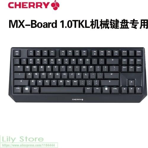 Silicone mechanical Wireless Bluetooth desktop PC keyboard Cover Protector skin For CHERRY MX Board 1.0 TKL G80-3810 G80-3811