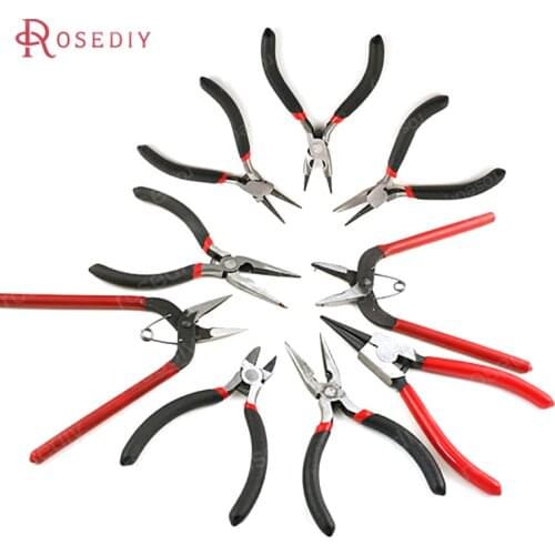 17485)1 piece Full length 13.5CM Steel Jewelry Making Tools Sharp-mouthed Pliers Diy Jewelry Findings Accessories Wholesale