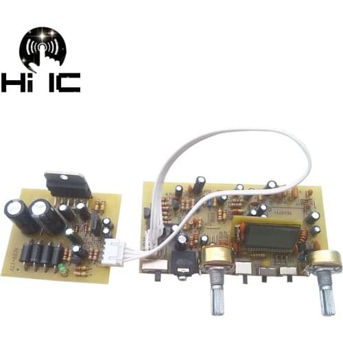 Stereo FM Radio Board Digital Frequency Modulation Radio Board Serial Port DIY FM Radio TEA5711