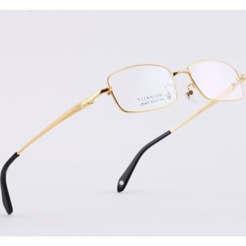 High Quality Eyewear Pure Titanium Glasses Frame Men Eyeglasses Optical Prescription Reading Clear Eye Lens Male 867