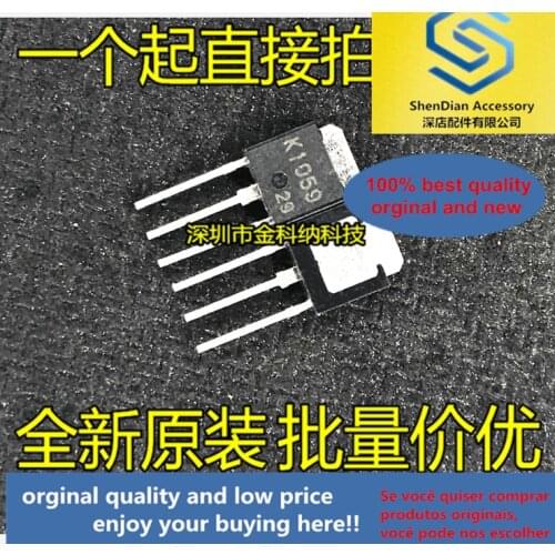 10pcs only orginal new Field effect transistor K1059 2SK1059 in-line TO-251