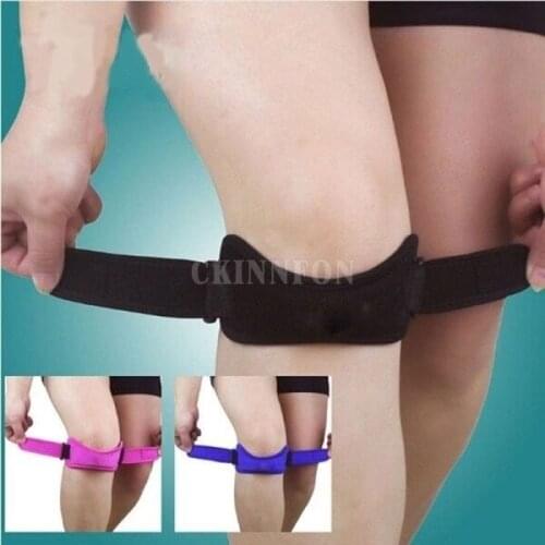 200Pcs/Lot High Quality Adjustable Patella Knee Tendon Strap Protector Guard Support Pad Belted Sports Knee Brace