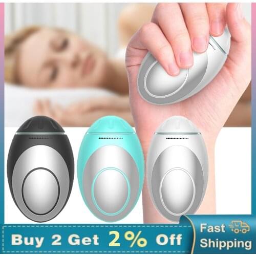 Microcurrents Sleep Aid Instrument USB Rechargeable Handheld Insomnia Fast Hypnosis Sleeping Device Depression Stress Relief
