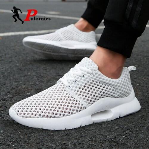 Summer Men Sneakers Casual Shoes Breathable Light Mesh Sneakers Sport Shoes Running Shoes Man Tennis Shoes Men Walking Sneakers