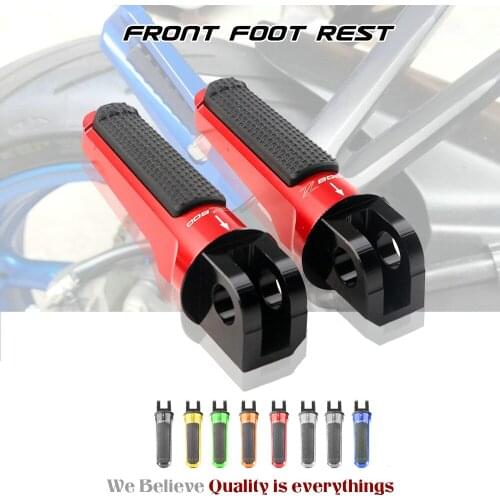 Motorcycle Accesstories CNC Aluminum Rear Foot Pegs Footrest Passenger Footpegs for KAWASAKI Z800 ZR800 Z800E ABS 2013-2016